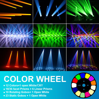 100W CMY Moving Head Laserlicht für Hochzeits-DJ Club Theater Performance Bühne