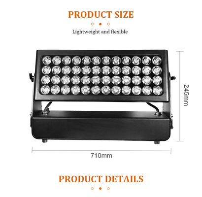 Professionelle wasserdichte IP65 1500W Rgbw 4in1 Stadt Farbwaschlicht Led Flutlicht Led Wandwaschmaschine
