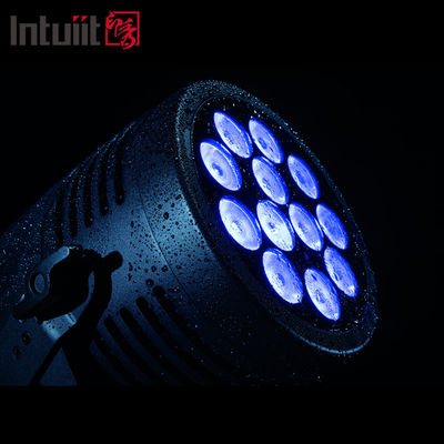 Outdoor LED Bühnenlichter DMX 12 Stück * 20W 6 in 1 RGBWA UV Wasserdichtes Par Licht für Hochzeit / Bühne / Disco / Konzertbeleuchtung