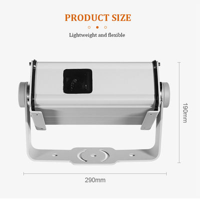 RGBW Farbiges Led Baumlicht DMX512 Dynamische Feuerfalke Sternenhimmel Laserprojektionslampe Außengarten Landschaft Atmosphäre Lichter