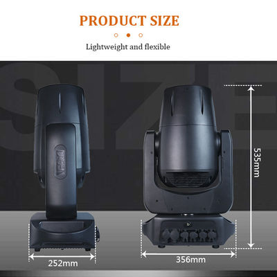 100W Bühnenlicht mit Laser Moving Head Lights Bühneneffekt Muster Moving Head Light Beam für KTV