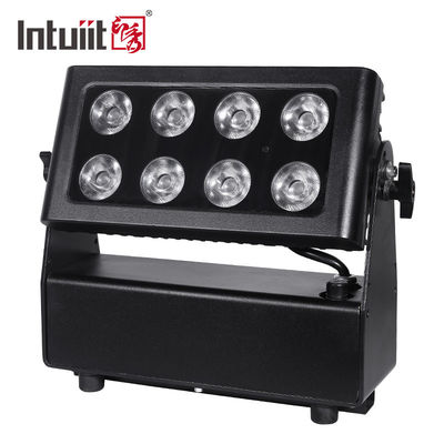 IP65 Batteriebetriebenes LED Moving Head Light, Hochleistungs-Bühnenbeleuchtung, 8x15W, DMX512-Steuerung