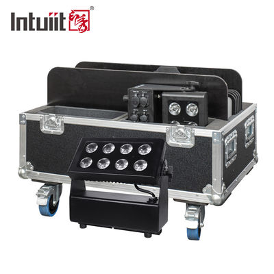 8x15W Batteriebetriebene LED-Flood-Licht Outdoor Wireless RGBW 4in1 Wiederaufladbare Aufleuchtung Par Luces LED para Fiestas DJ