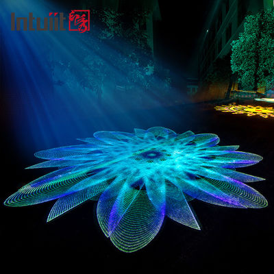 200W Dynamische Musterprojektionsleuchte Hochzeitsdekorationen Wasserdichte Außenwerbung Gobo-Logo-Projektor