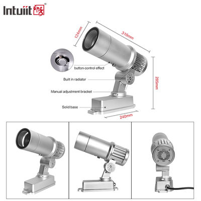 60W Outdoor Gobo Projektionslicht Werbeschild Licht Wasserdichter Rotierender LED-Schild Projektor Muster Tür Logo Spotlight