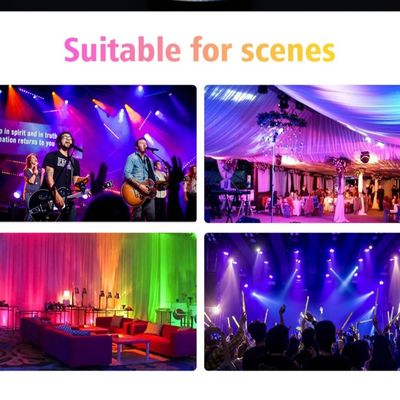 60x12W RGBW 4in1 LED-PAR-Licht DJ-Bühne Hochzeitsfeier DJ-Disco LED-Wash
