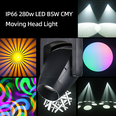 280W LED Außen IP66 wasserdicht CMY Beam Spot Wash BSW Bewegliche Kopflichter LED Bewegliche Kopflichter
