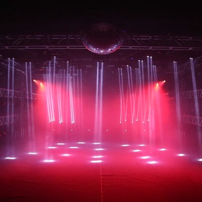 DJ Party Light 37*10W RGBW Quad 4 in 1 LED bewegliche Kopfwasche Zoom