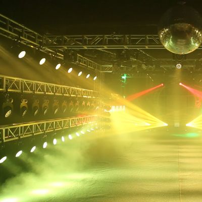 DJ Party Light 37*10W RGBW Quad 4 in 1 LED bewegliche Kopfwasche Zoom
