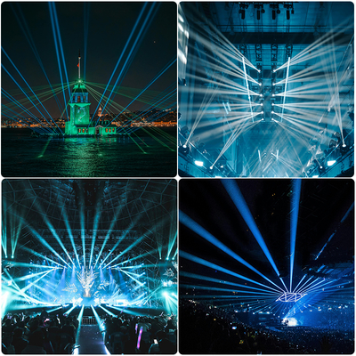 IP66 Laser Moving Head 100W Movinghead Beam Light für den Außeneinsatz