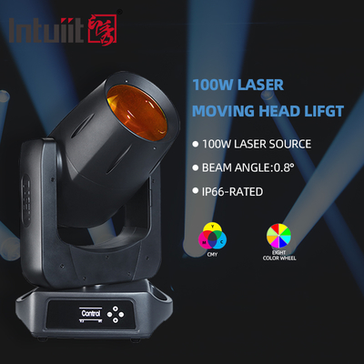 100W CMY Laserstrahlkopf Bühnenlicht Moving Head Light IP66 Wasserdicht