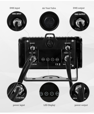 6x5W RGB RGBW Außen-LED-Wandspülerlicht IP65 Hochwasserblinder Strobe