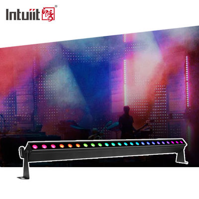 24*2W Disco DJ Akku-betriebene Wandfluter DMX Sound-aktivierte LED-Bühnenlichtleiste
