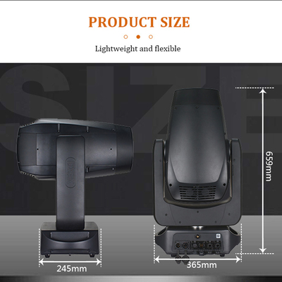 2025 BSW 280W LED Bewegtes Bühnenlicht DMX512 Beam Spot Wash 3in1 für DJ Disco Show CMY