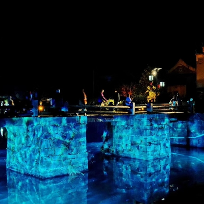 100W Projektor Wasserwellenlicht Outdoor Ozean Ripple Wasser Angepasstes Muster Licht