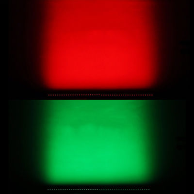 12*2W 4-in-1 IP65 LED Waschbar Batterie mit RGBW-Projektionsleuchten Strahlwirkung