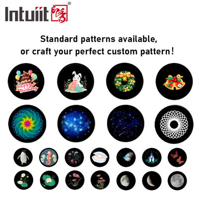 100W Gobo Projektor IP65 Wasserdicht Gobo Projektor Custom Logo Außen Gobo Projektor Park Werbelichter