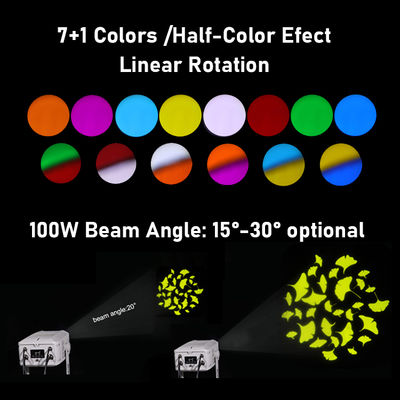 IP65 Gobo Projektion Werbung 100w LED Licht Gobo Projektor im Freien