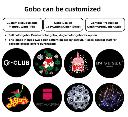 40W LED Logo Projektionsgobos Benutzerdefiniertes Logo Willkommenslicht LED-Projektor