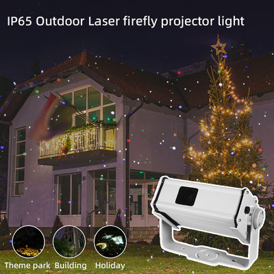 Außenwasserdicht IP65 13W RGBW Laser Sky Firefly Effekt Landschaftsprojektor