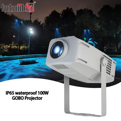 100W Water Wave Effect Ocean Ripple Lights Outdoor IP65 Led Gobo Projector for Advertising Building with Water Wave Light