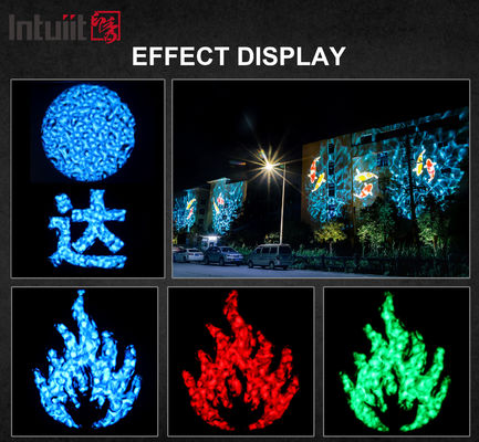 400W Outdoor IP65 LED Wasserwelle Gobo Projektor Licht für Museen Freizeitparks Restaurants