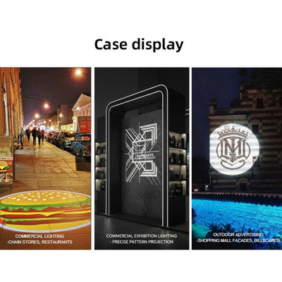 IP65 Waterproof Rotating LED 60W Projector - Aluminum Alloy Gobo Light for Custom Logo Advertising & Outdoor Branding