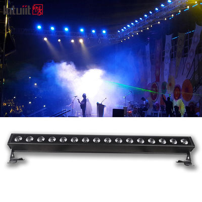 16*5W IP65 LED-Waschscheinwerfer DMX Außenwandfluter Wandmontage DMX Outdoor RGB Wandfluter