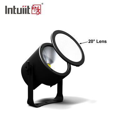 120W RGBW 4in1 COB Zoom Par Can Light mit RGBW für Kirchentheater Hochzeit