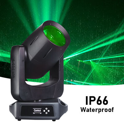 100W IP66 Moving Head CMY Laser Moving Head Schwarz Aluminium für Theater Gartenbeleuchtung DJs