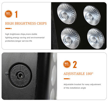 LED IP65 Außenwasserdicht 80w RGBW 4in1 Wasch City Farblichter DMX512/Auto Steuerung für DJ Disco Party Club