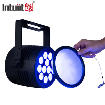 Profi IP65 Wasserdicht LED Par Licht 12x20W RGBWA+UV 6in1 DMX512 Bühnenwaschlicht für Hochzeitsfeiern im Freien Veranstaltung DJ Disco