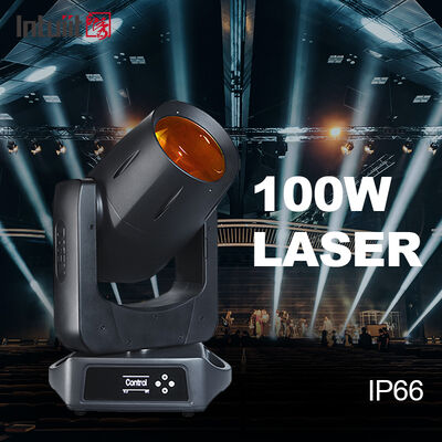 IP66 Wasserdichtes 100w Bewegt Kopfe Licht Außenlaser Bewegt Kopfe