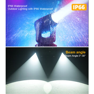 CMY 280W LED Bewegungskopf 3-in-1 Beam Spot Wash Hybrid Bühnenlicht für professionelle Bühnen Hochzeitsfeier Performance Live Show