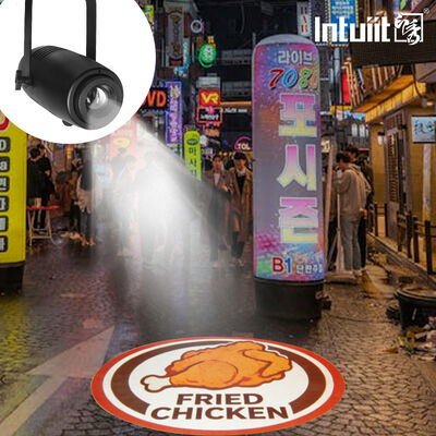 60W LED Logo GOBO Projektor Ip65 Wasserdichtes Licht Hotel Firma Laden Hochzeitswerbung Innen- und Außenbereich