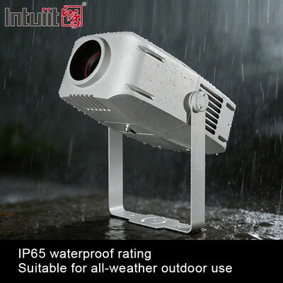 LED Logo Gobo Projector 400W IP65 Outdoor DMX512 Custom Pattern Light for Building, Advertising & Events