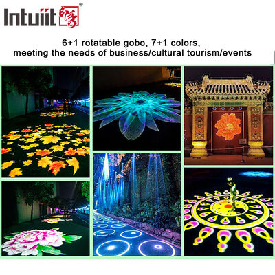 Anpassbarer 400w Gobo Projektor Ip65 wasserdicht Custom Logo Lampe Led Werbelicht