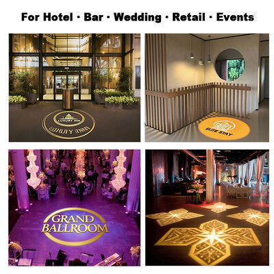 LED 40W High Definition Werbeprojektor CE RoHs Gobo Logo Projektor Licht