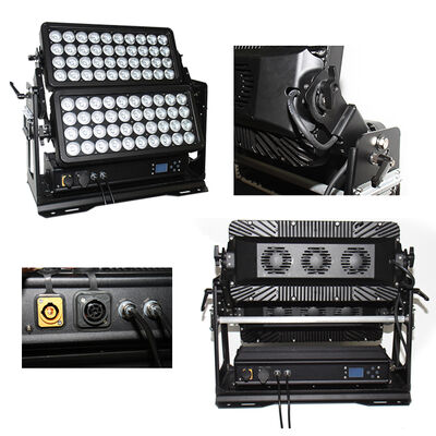 400W 800W 1500W High Power LED Flood Light IP65 Waterproof DMX512 Outdoor Stadium Building Industrial Construction Lighting