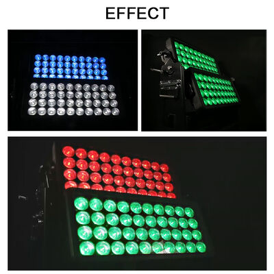 Professionelles Outdoor-IP65-800-W-RGBW-4-in-1-LED-Wallwasher-Doppelschicht-Landschafts-Architektur-Waschlicht für Stadtfarben