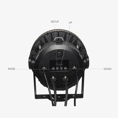 60*12W RGBW 4in1 IP65 Outdoor LED PAR Can Uplighting Set DMX512 Bühnenwaschlicht für Hochzeitsveranstaltungen Gebäudefassade