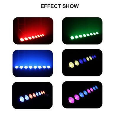 8*15W RGB Led Bühnenbeleuchtung Bar Dj Strobe Party Lichter Bar 3 in 1 Wandspüler Licht Innenraum mit DMX Steuerung Autoplay für Kirche Weihnachtshochzeitstanz