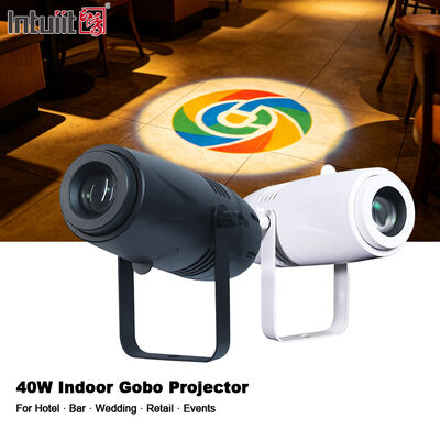 LED 40W High Definition Werbeprojektor CE RoHs Gobo Logo Projektor Licht