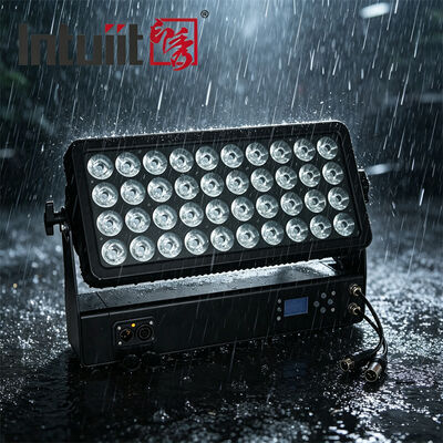 IP65 Wasserdicht für den Außenbereich 40x10W 4 in 1 RGBW LED Flutlicht Wandspüler für architektonische Stadtlandschaftsbeleuchtung