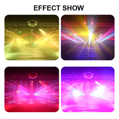 Professionelle 37x10W RGBW 4in1 LED Zoom Wasch bewegliche Kopfbeleuchtung DMX512 Bühnenbeleuchtung für DJ Disco Veranstaltung Hochzeitsparty Show
