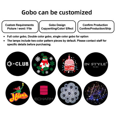 60W hochauflösendes Led-Logo-Projektor Licht Außen IP65 wasserdicht Gobo-Projektor LED Werbebeleuchtung