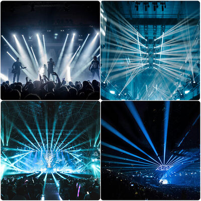Außen 280W LED-Strahl Spot Wash Bewegtes Kopflicht CMY Lineare Mischung Bühne Effekt Beleuchtung für Themenpark Veranstaltung Hochzeitsshow