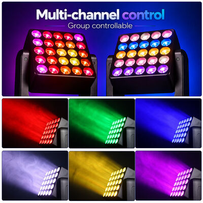 Dmx Mini 200w Moving Heads Rgbw 25x8w Led Stage Light Moving Head Wash Light