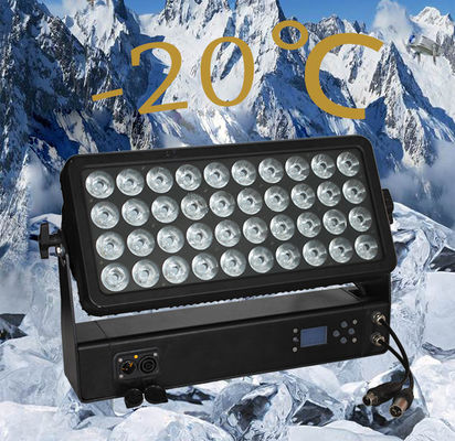 Stadtfarbe Wasch 400W Led Wand Waschmaschine Licht RGBW 4in1 Aluminiumlegierung IP65 DMX512