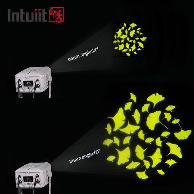 100 Watt wasserdichtes Außenprojektor Licht IP65 Gobo Projektor mit LED-Strahleneffekt DMX DMX512 Steuermodus